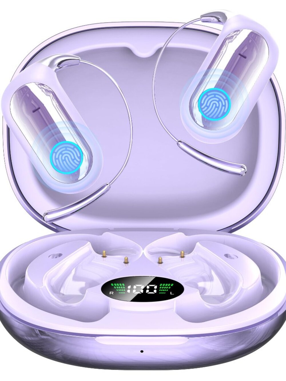 AI Translation Earbuds Real Time,164 Languages Translator Earbuds,96H Audifonos